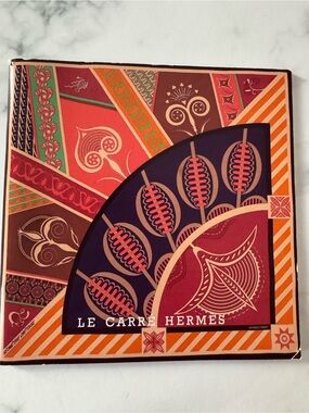 Hermes Le Care catalogue of scarves 2012 Coco Rocha modeling